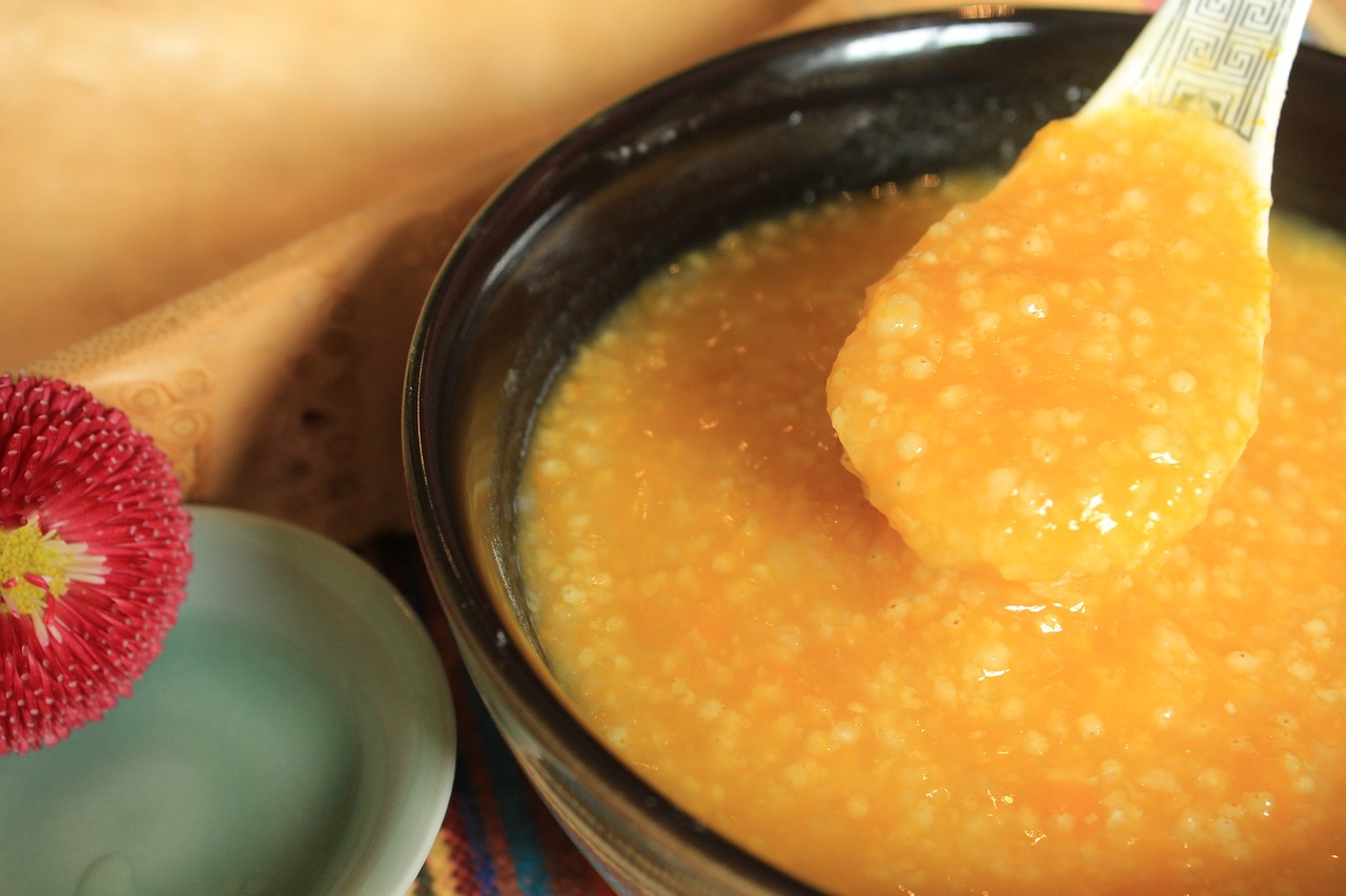 Mingau de Banana Madura, Abóbora, Batata-Doce ou Manga